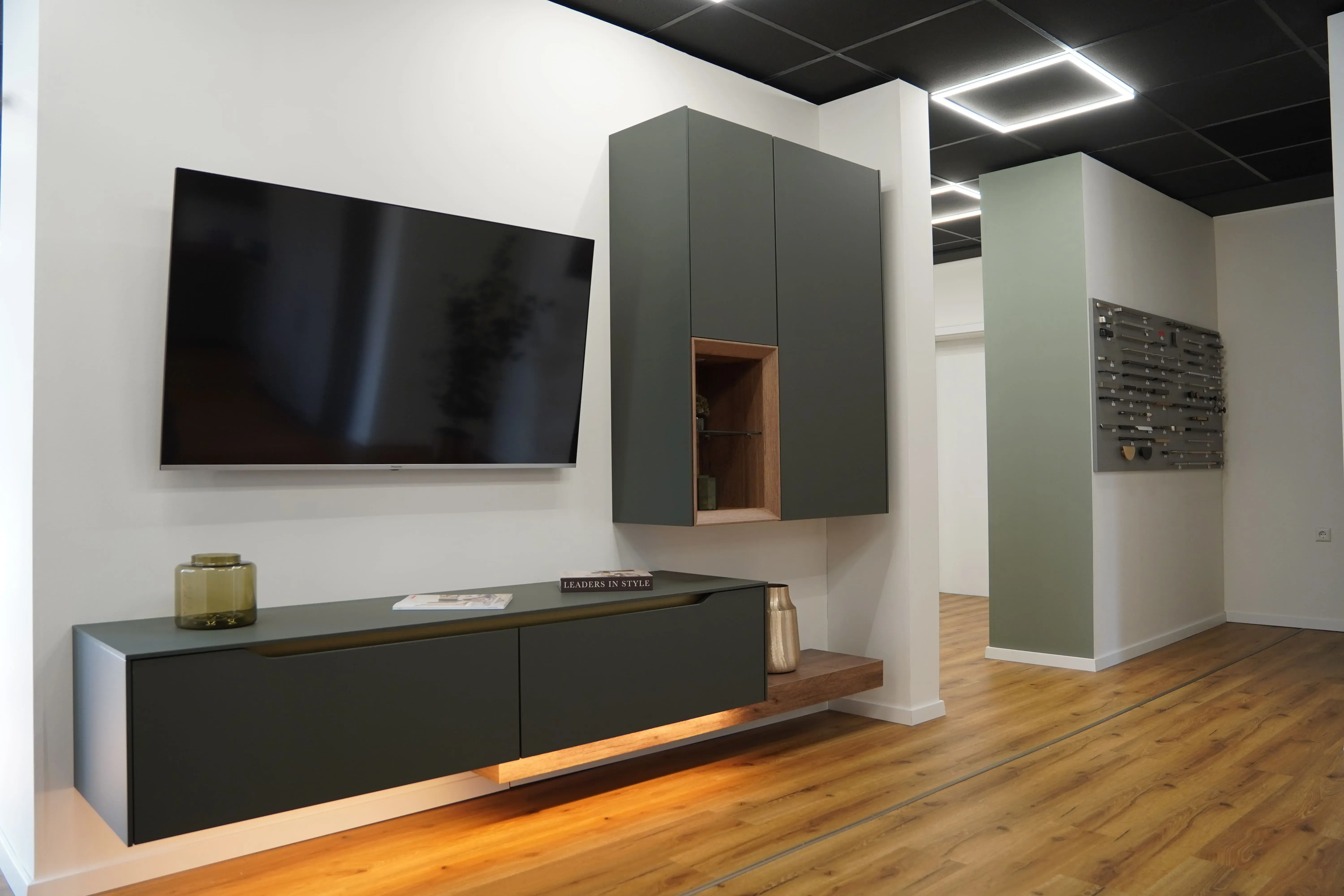 Wohnwand TV-Wand